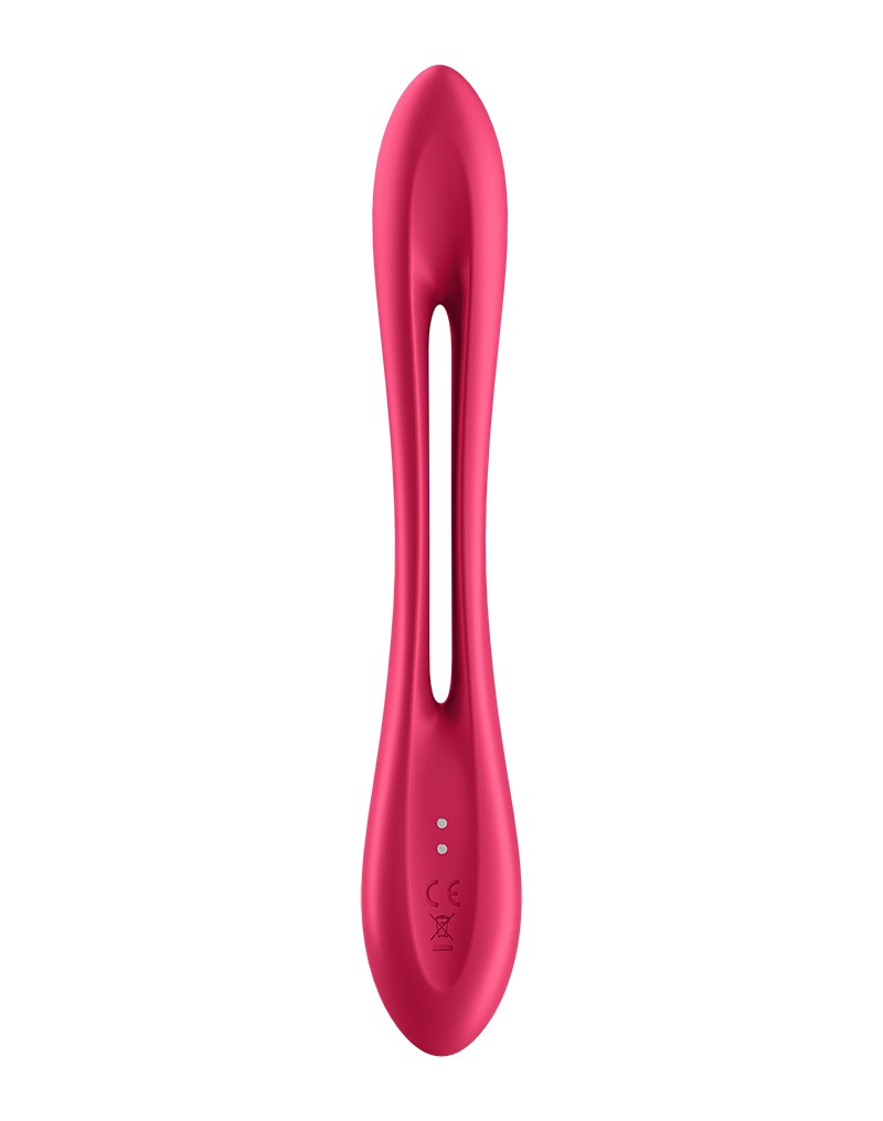 Stimulator Multifunctional Bendable Elastic Joy 10 Moduri Vibratii Silicon USB Rosu 19.9, #6, Erotic24.ro