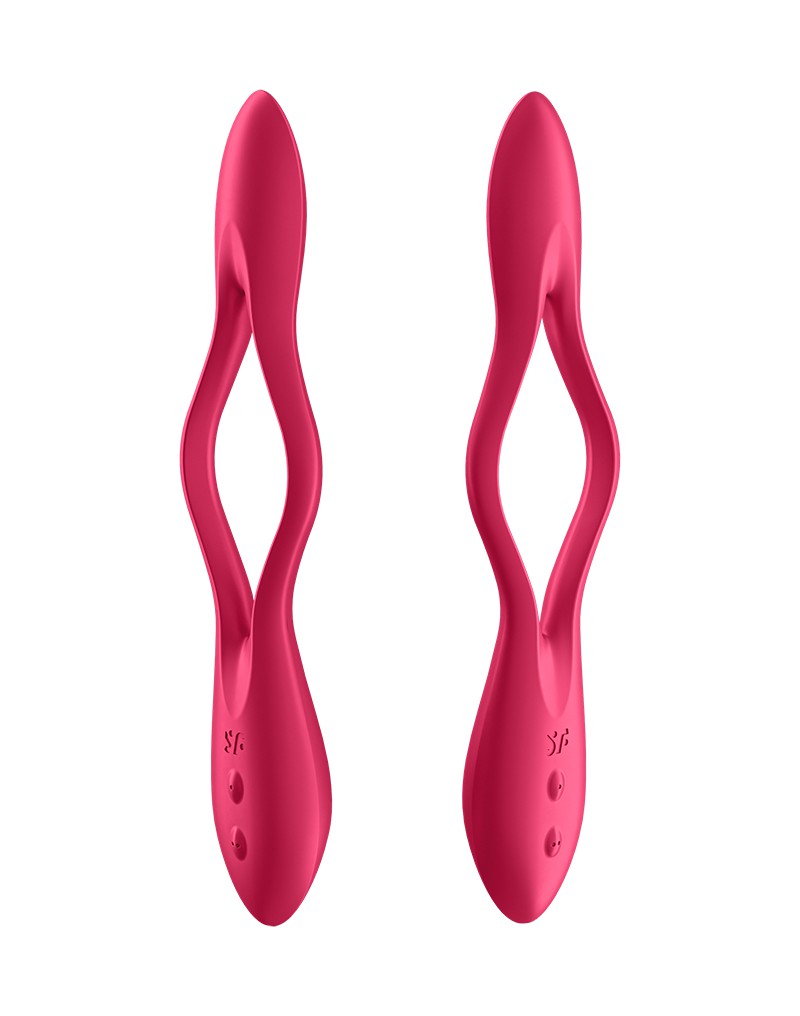 Stimulator Multifunctional Bendable Elastic Joy 10 Moduri Vibratii Silicon USB Rosu 19.9, #7, Erotic24.ro