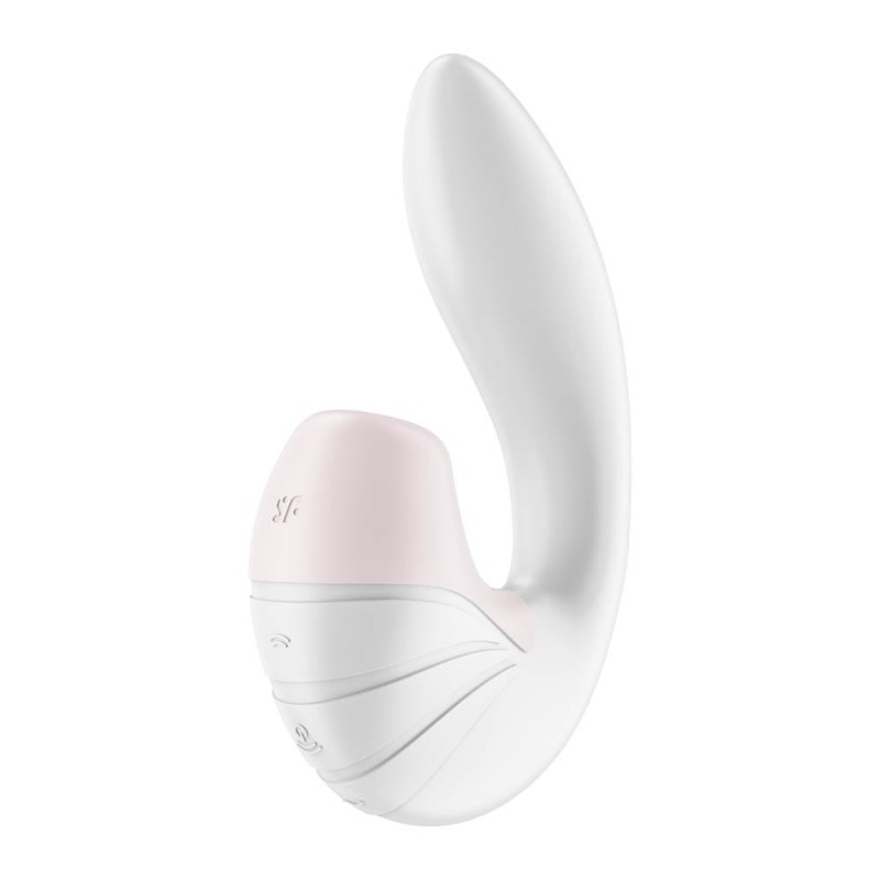 Vibrator Supernova Air Pulse+Vibrator Silicon USB White, #3, Erotic24.ro