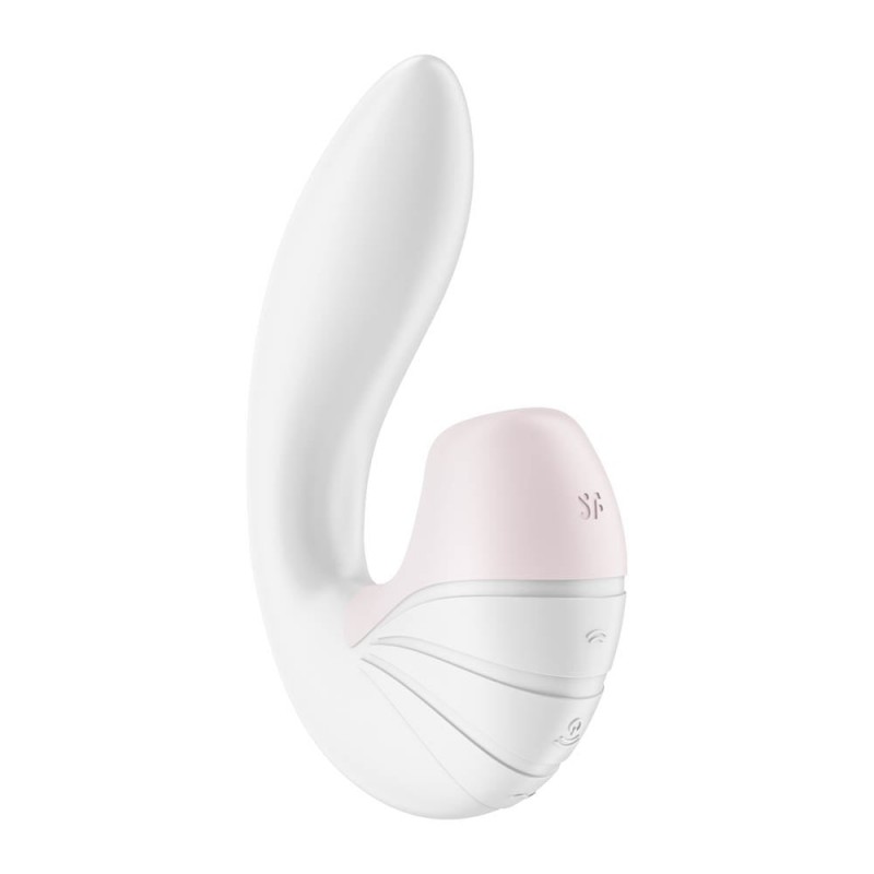 Vibrator Supernova Air Pulse+Vibrator Silicon USB White, #4, Erotic24.ro