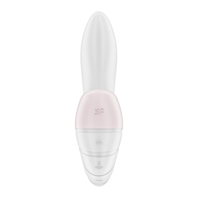 Vibrator Supernova Air Pulse+Vibrator Silicon USB White, #5, Erotic24.ro