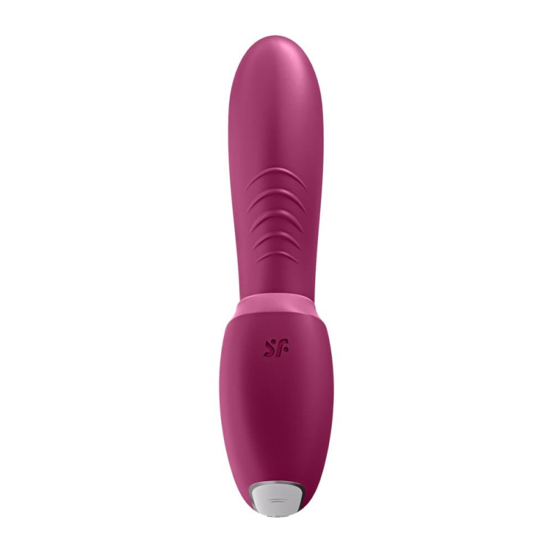 Vibrator Sunray Air Pulse+Vibrator Bluetooth Control Free App Silicon USB Berry, #2, Erotic24.ro