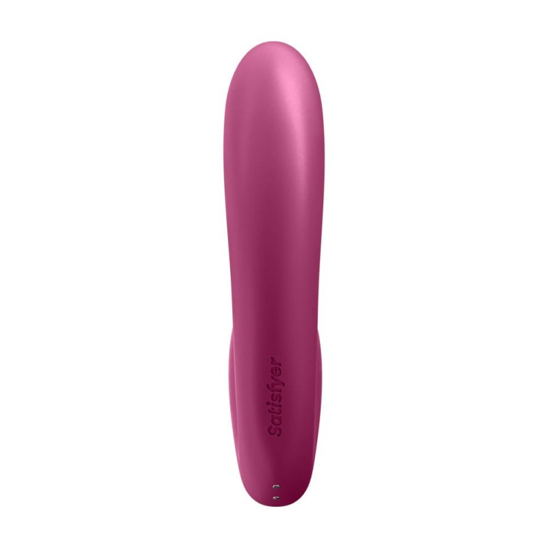 Vibrator Sunray Air Pulse+Vibrator Bluetooth Control Free App Silicon USB Berry, #3, Erotic24.ro
