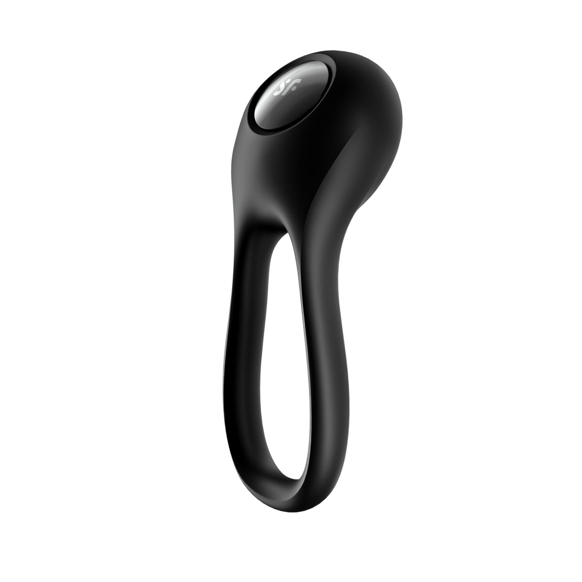 Inel Penis si Testicule Majestic Duo 12 Moduri Vibratiii Silicon USB Negru