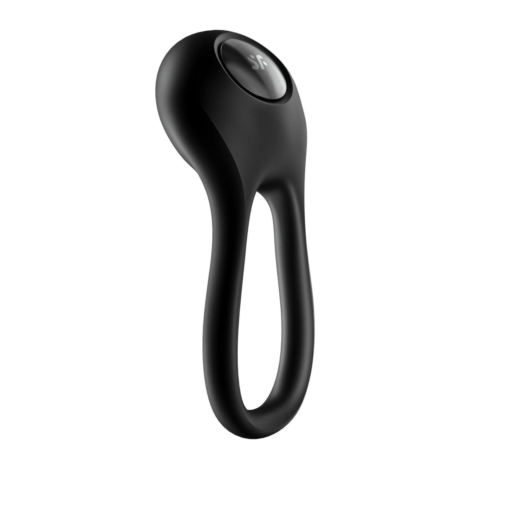 Inel Penis si Testicule Majestic Duo 12 Moduri Vibratiii Silicon USB Negru , #4, Erotic24.ro