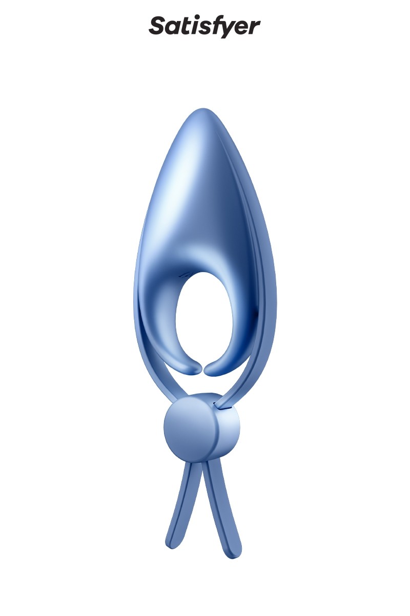 Inel Dublu de Penis Sniper 12 Moduri Vibratii Silicon Albastru USB , #2, Erotic24.ro