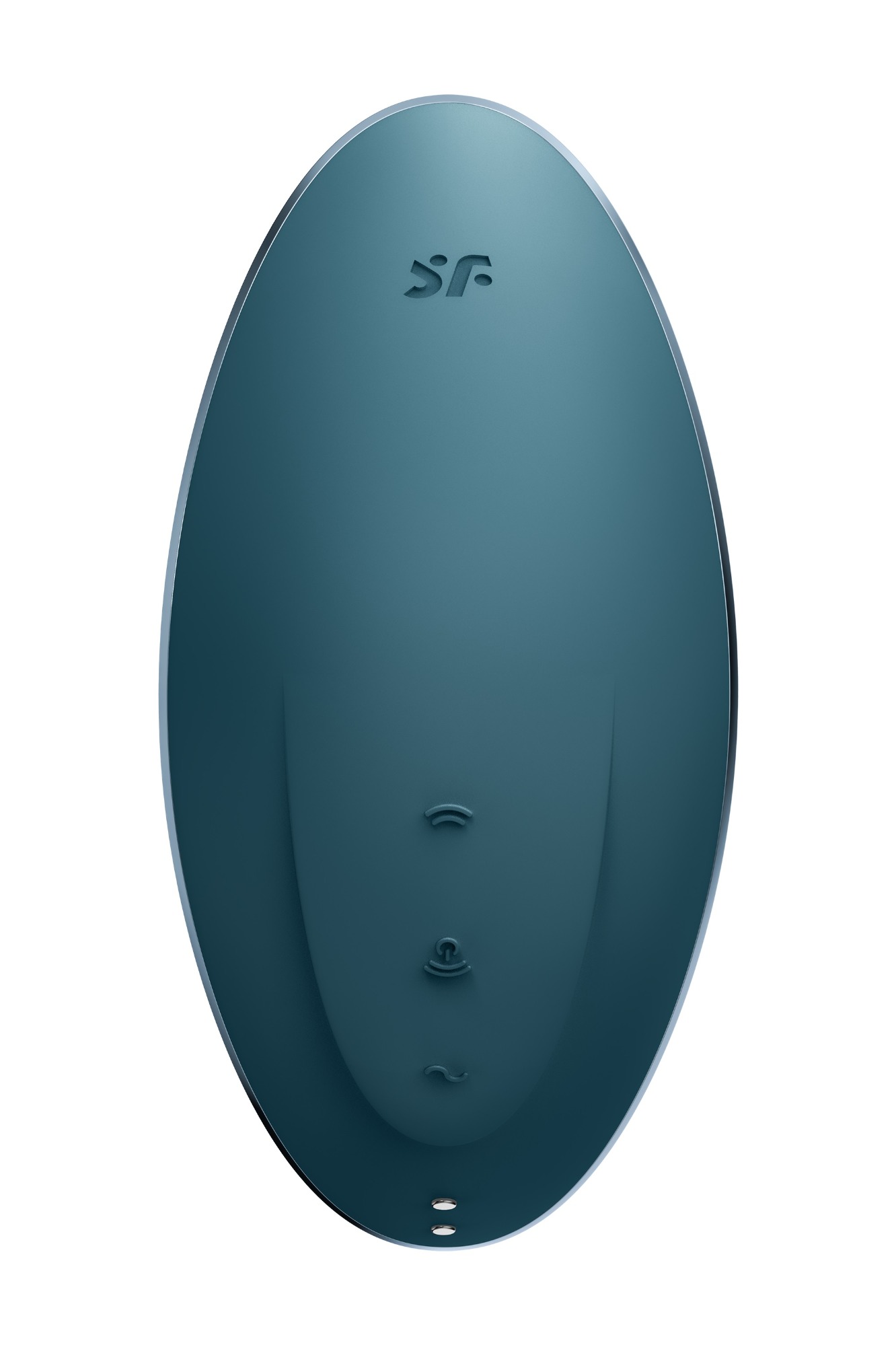 Stimulator Clitoris Vulva Lover 1 Air Pulse+Vibration USB Silicon Albastru, #3, Erotic24.ro