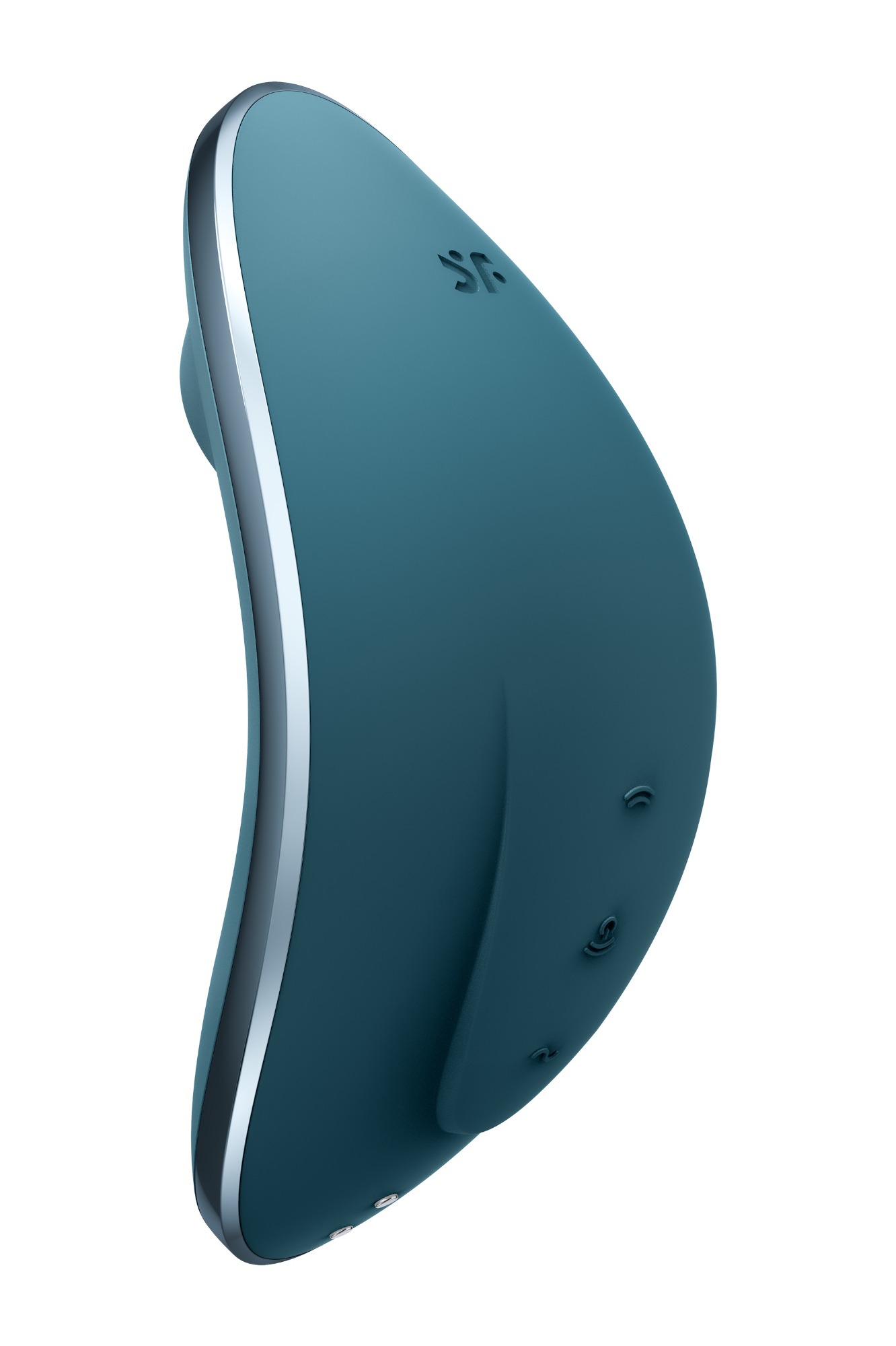 Stimulator Clitoris Vulva Lover 1 Air Pulse+Vibration USB Silicon Albastru, #5, Erotic24.ro