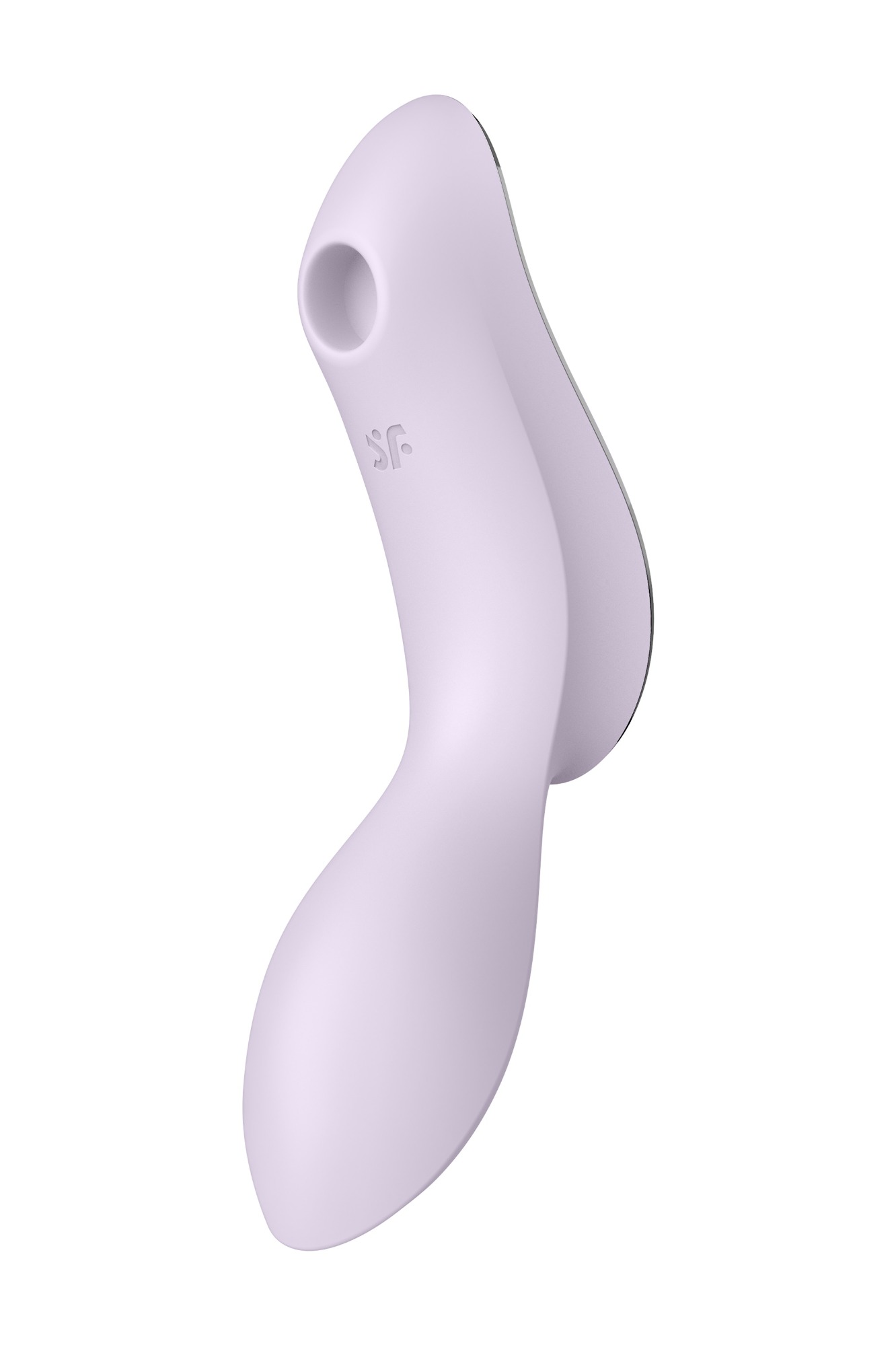 Stimulator 3 in 1 Curvy Trinity 2 Air Pulse&Vibration Silicon USB Lila