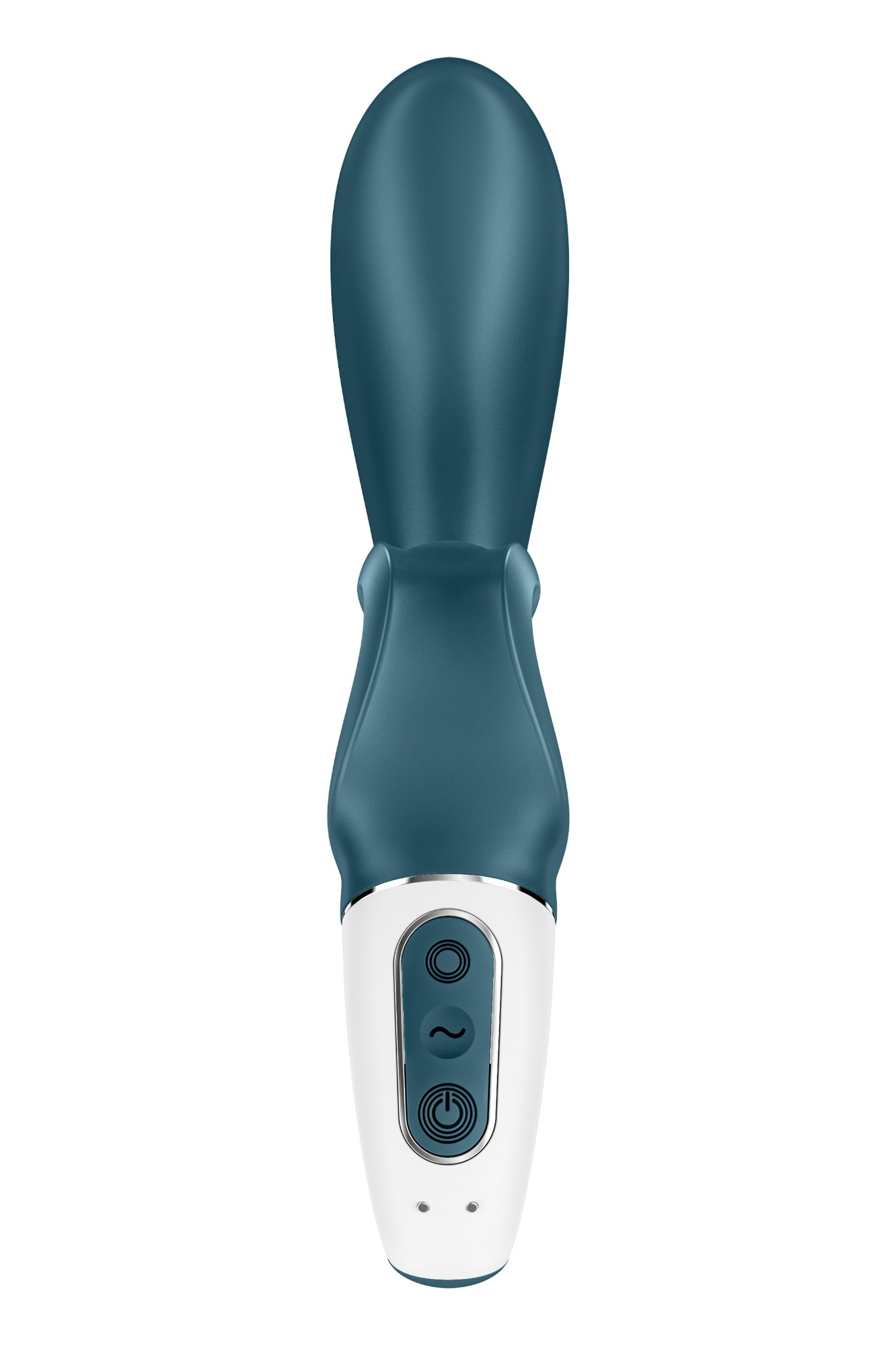 Vibrator Rabbit Hug Me Blueooth Control, Free App, Silicon, USB, Albastru, 20 cm, #5, Erotic24.ro
