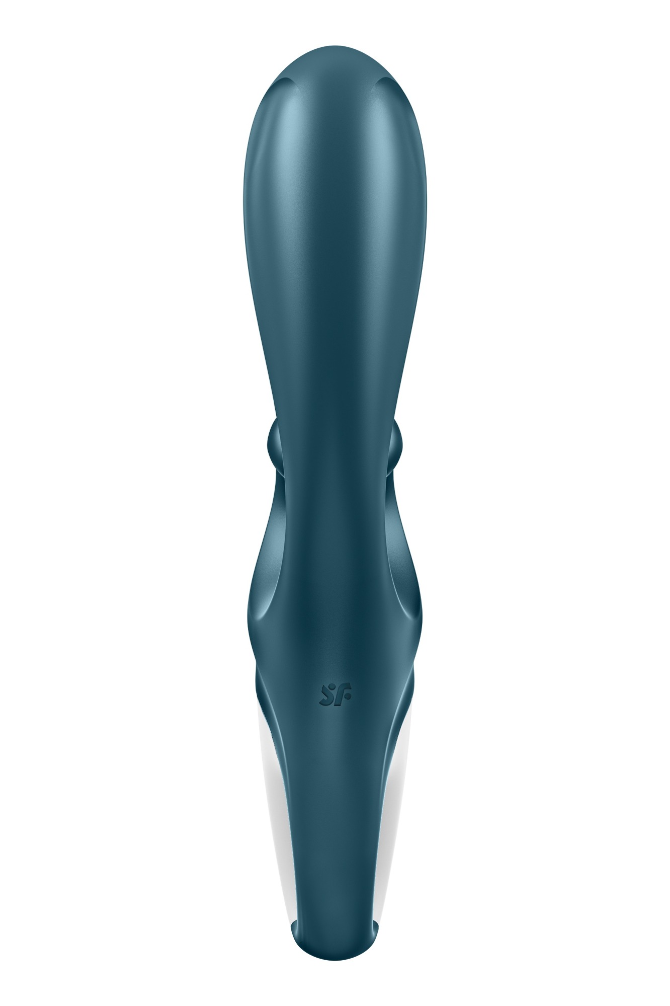 Vibrator Rabbit Hug Me Blueooth Control, Free App, Silicon, USB, Albastru, 20 cm, #6, Erotic24.ro