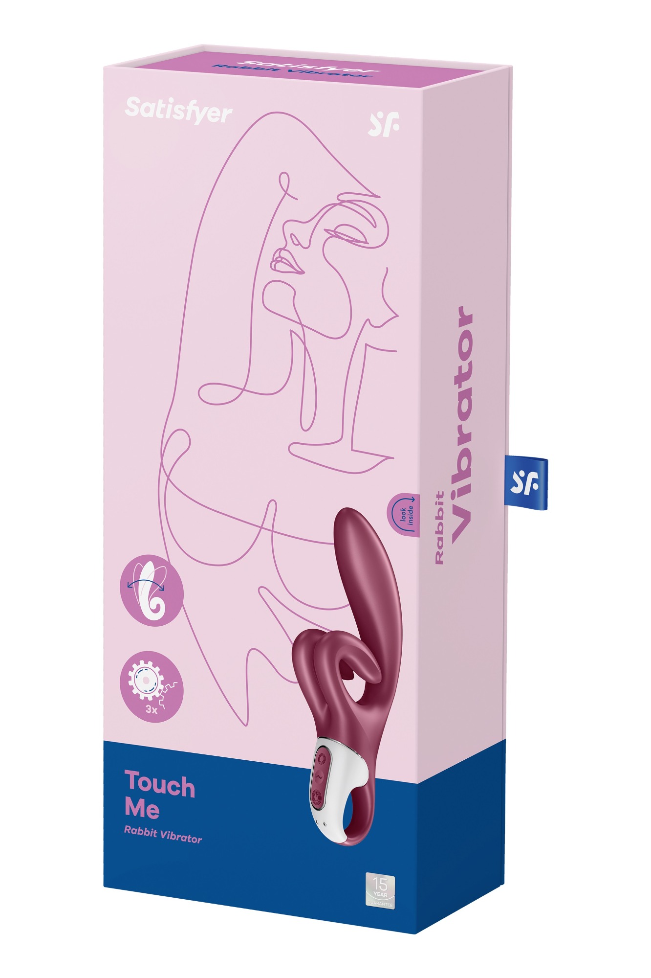 Vibrator Touch Me, 12 Moduri Vibratii, USB, Silicon, Rosu, 22 cm, #7, Erotic24.ro