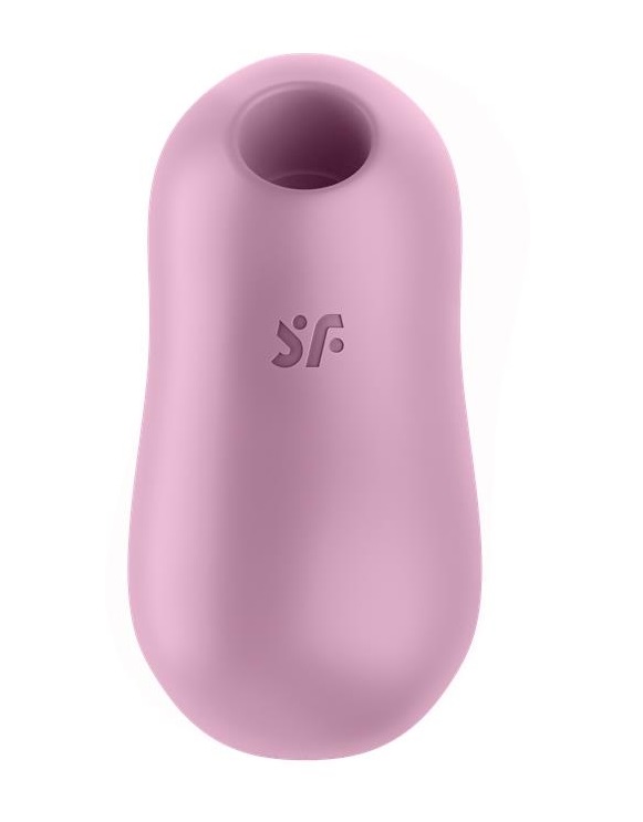 Stimulator Clitoris Cotton Candy Air Pulse+Vibration USb Silicon Lila, #2, Erotic24.ro