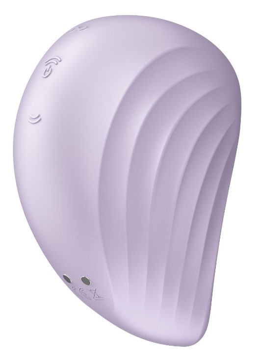 Stimulator Clitoris Pearl Diver Air Pulse+Vibration USB Silicon Lila, #6, Erotic24.ro