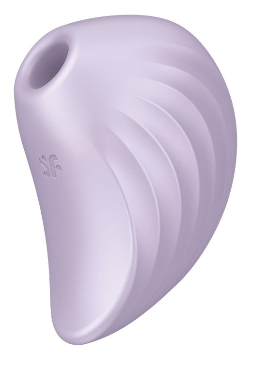Stimulator Clitoris Pearl Diver Air Pulse+Vibration USB Silicon Lila, #2, Erotic24.ro