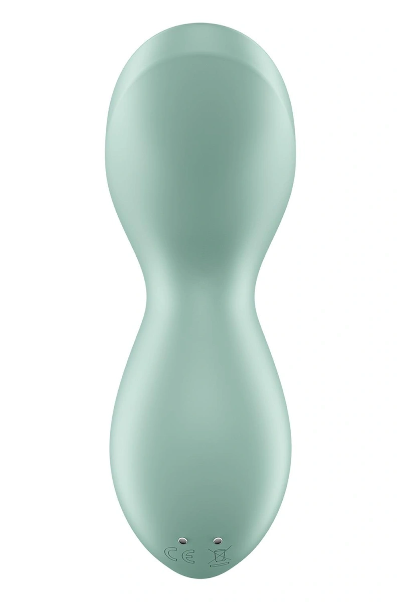 Stimulator Exciterrr, 10 Moduri Vibratii, 13 Moduri de Miscare Bila, Silicon, USB, Verde, #5, Erotic24.ro