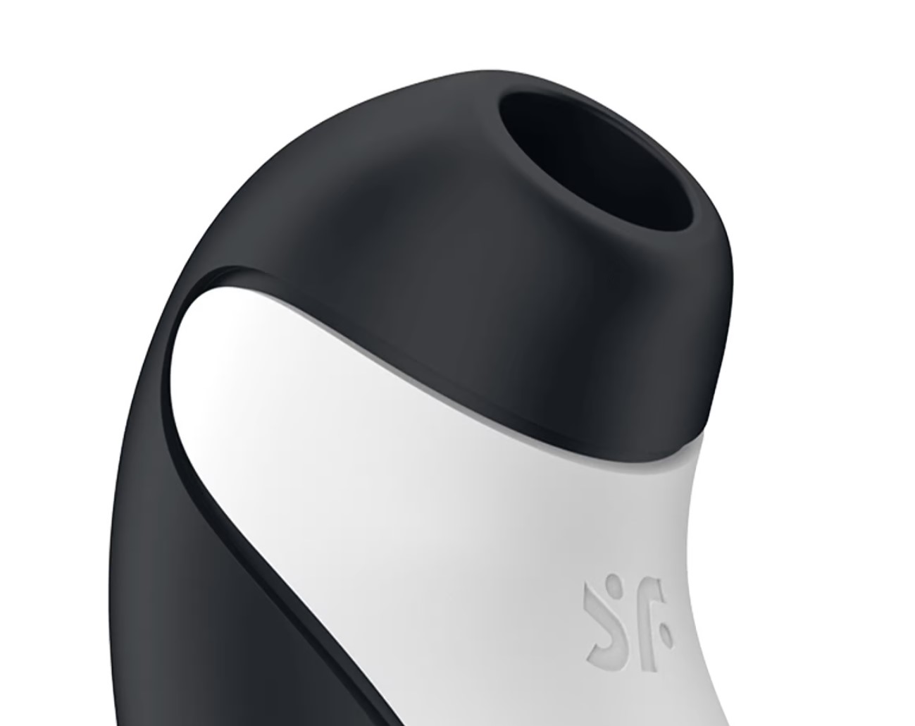 Stimulator Orca, 11 Viteze Suctiune, 12 Moduri Vibratii, Silicon, USB, IPX 7, Alb/Negru, #4, Erotic24.ro