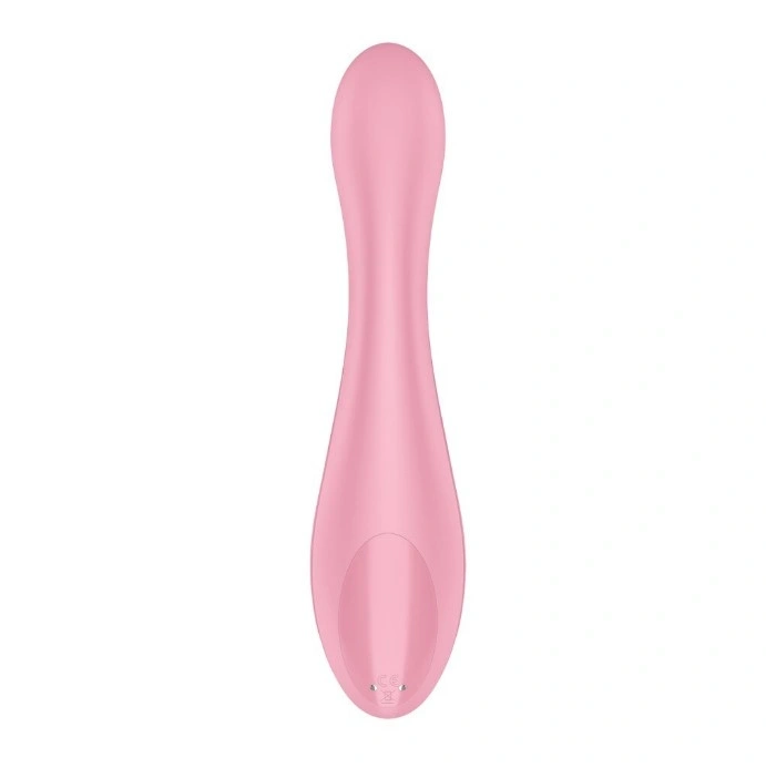 Vibrator G-Force, Punctul G, 50 Programe Vibratii, Silicon, USB, Roz, 21 cm, #4, Erotic24.ro