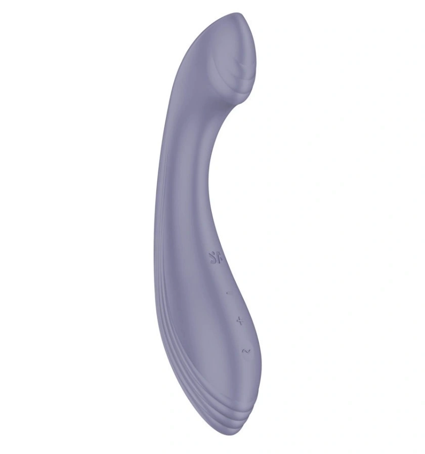 Vibrator G-Force, Punctul G, 50 Programe Vibratii, Silicon, USB, Violet, 21 cm, #5, Erotic24.ro