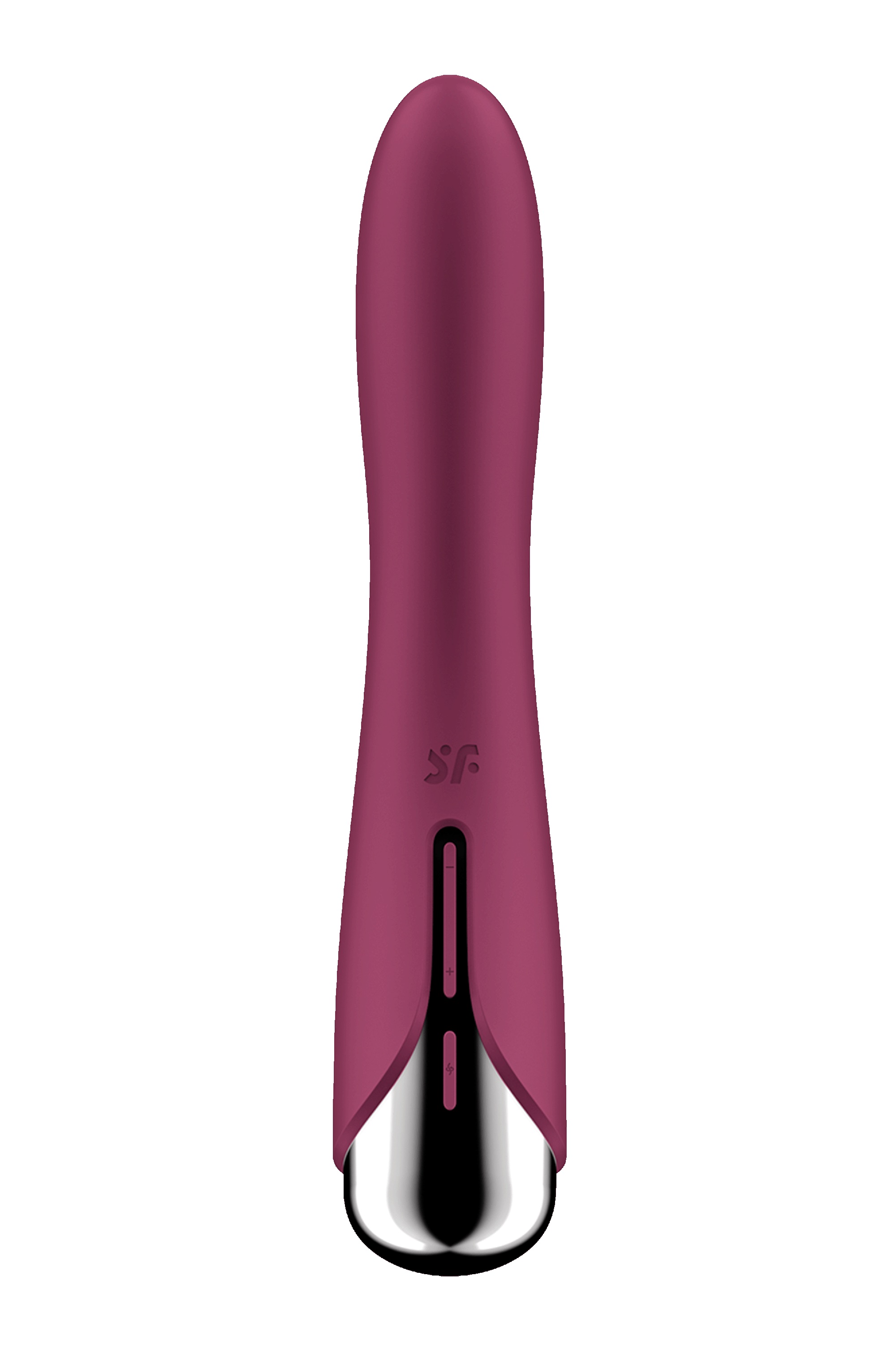 Vibrator Punctul G Spinning Vibe 1, 12 Moduri Vibratii, 5 Moduri Rotatii, Silicon, USB, Rosu, 17.5 cm, #5, Erotic24.ro