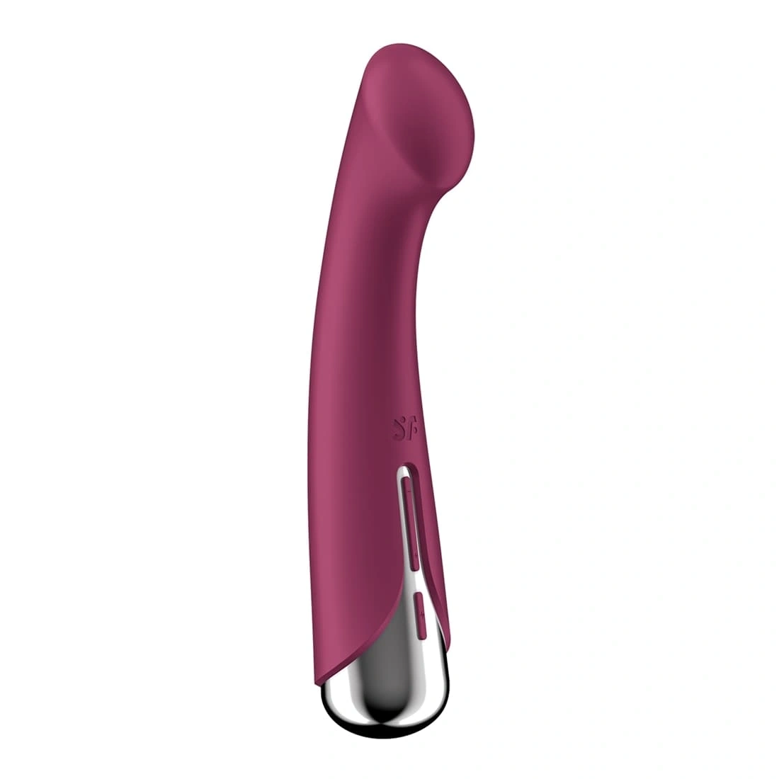 Vibrator Spinning G-Spot 1, 12 Programe de Vibratii, 5 Programe de Rotatii, Silicon, USB, Rosu, 16.5 cm, #3, Erotic24.ro