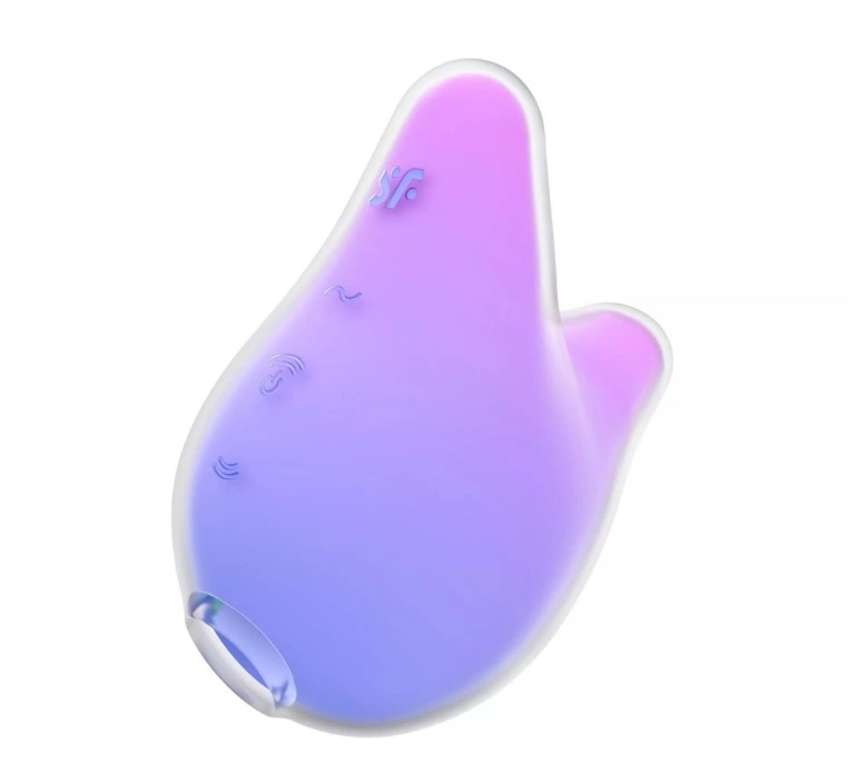 Vibrator Mermaid Vibes, Air Pulse, 11 Programe Suctiune, Silicon, USB, Mov, #2, Erotic24.ro