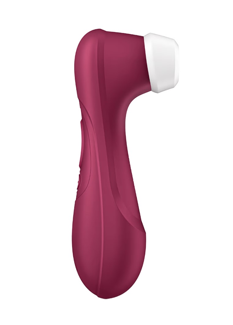 Stimulator Pro 2 Generation 3, 11 Viteze Suctiune, 12 Moduri Vibratii, Silicon, USB, IPX 7, Free App, Visiniu, #3, Erotic24.ro