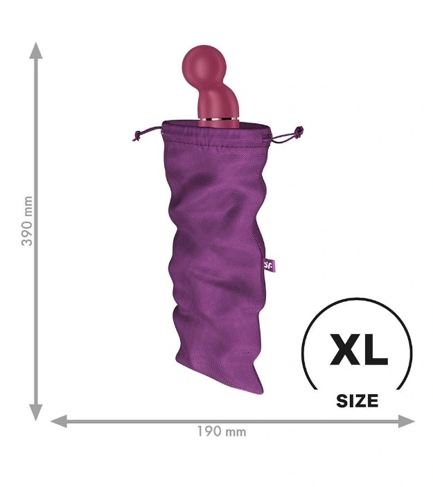 Saculet Depozitare Treasure Bag XL, Violet, #3, Erotic24.ro
