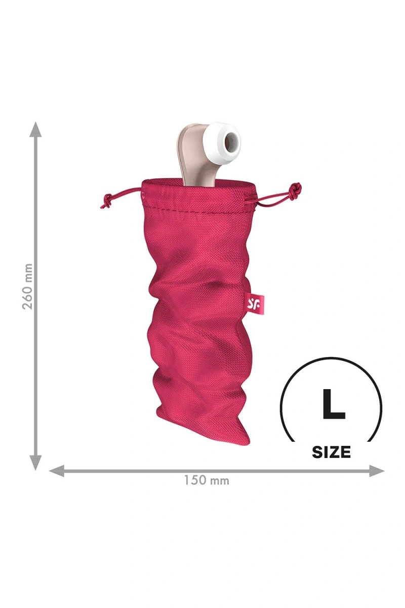 Saculet Depozitare Treasure Bag L, Roz, #3, Erotic24.ro