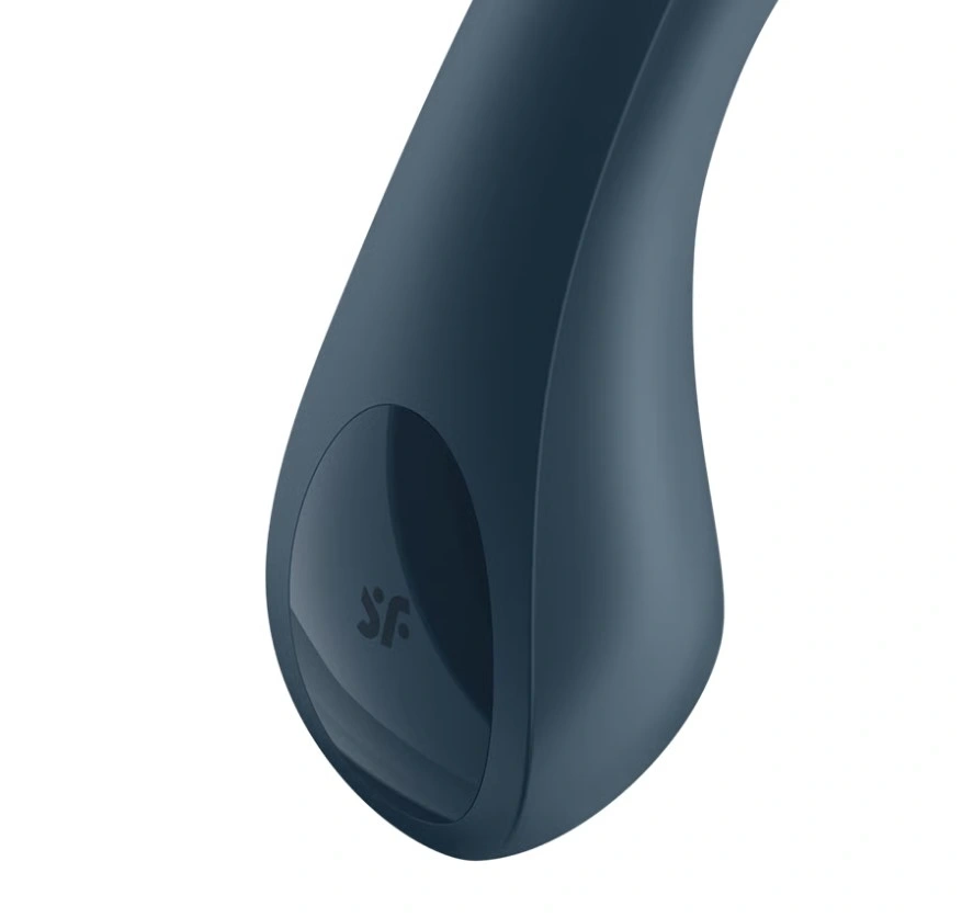 Vibrator G-Spot Wave 4, 12 Moduri Miscari Ondulatorii, Silicon, USB Magnetic, Albastru, 21 cm, Nr. 4, Erotic24.ro