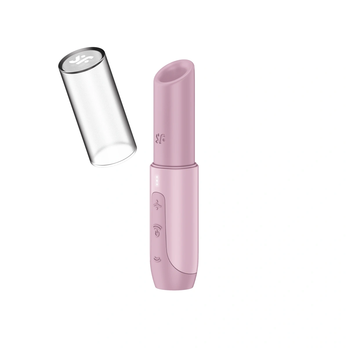 Vibrator Secret Kiss, 30 Programe Suctiune, USB, Roz, 14.5 cm