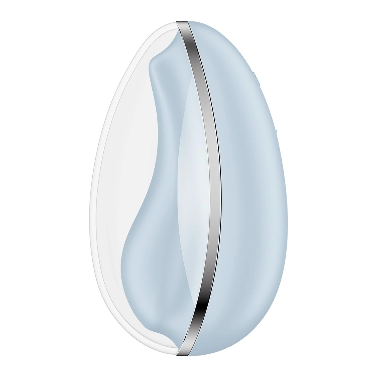 Vibrator Mini Drop To Go, 12 Moduri Vibratii, Silicon, USB, Albastru deschis, 8.5 cm, #4, Erotic24.ro