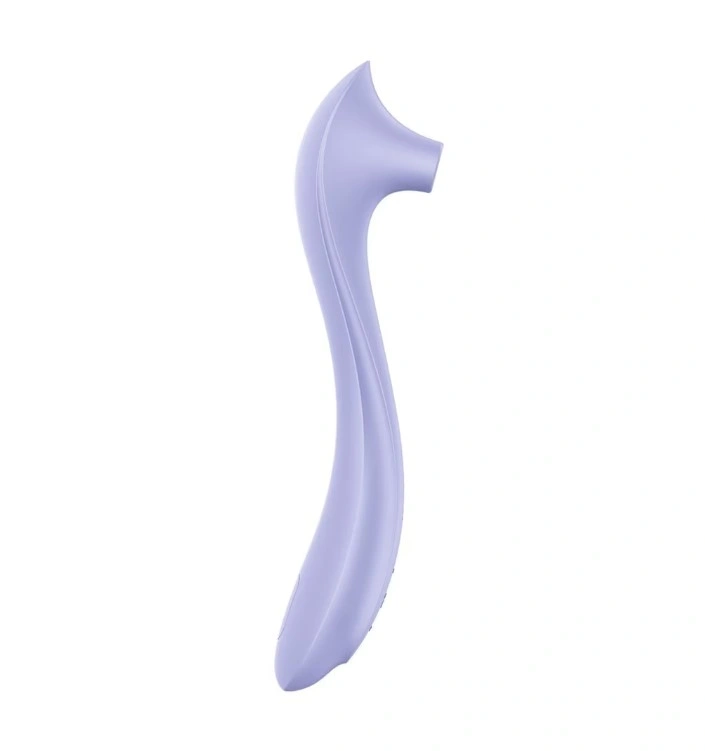 Stimulator Easy Lover, 11 Moduri Suctiune, 13 Moduri Vibratii, Silicon, USB, Mov, Nr. 2, Erotic24.ro