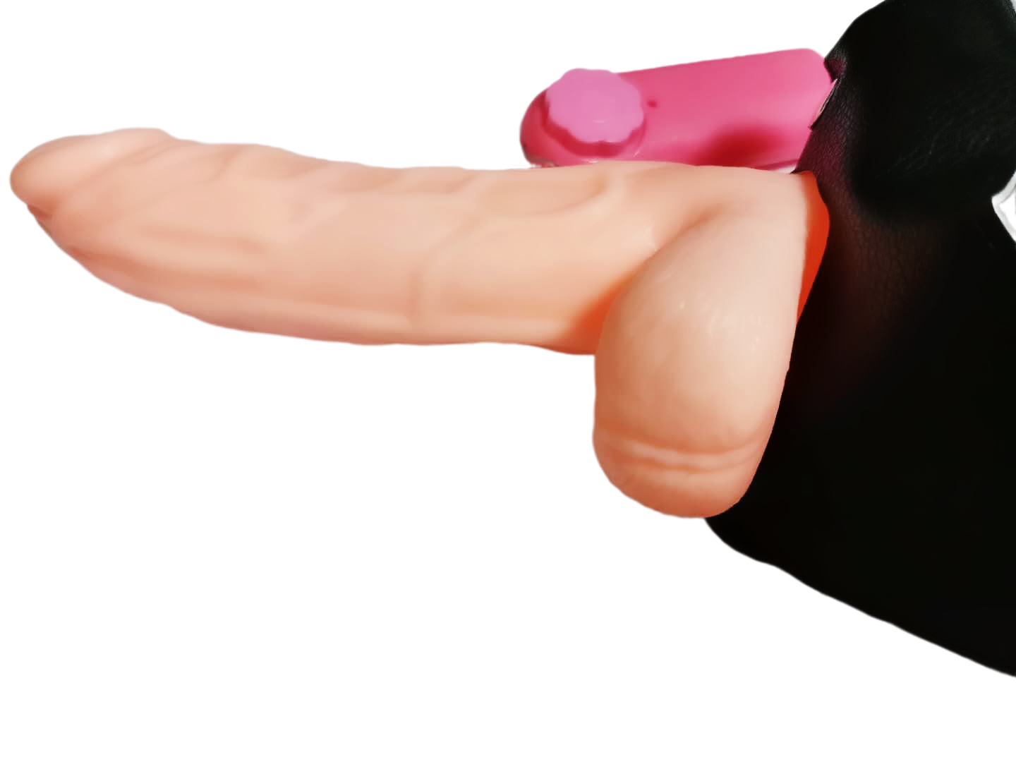 Strap-on Pleasure For Two cu Vibratii Natural Mokko Toys, Nr. 7, Erotic24.ro