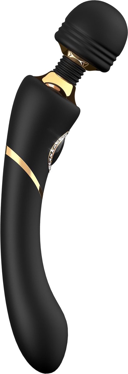 Vibrator Masaj Wand Monica 10 Moduri Vibratii Silicon USB Prestige, #4, Erotic24.ro