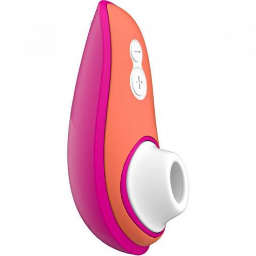 Stimulator Womanizer Liberty by Lily Allen, 6 Viteze Suctiune, USB, IPX7, Roz 