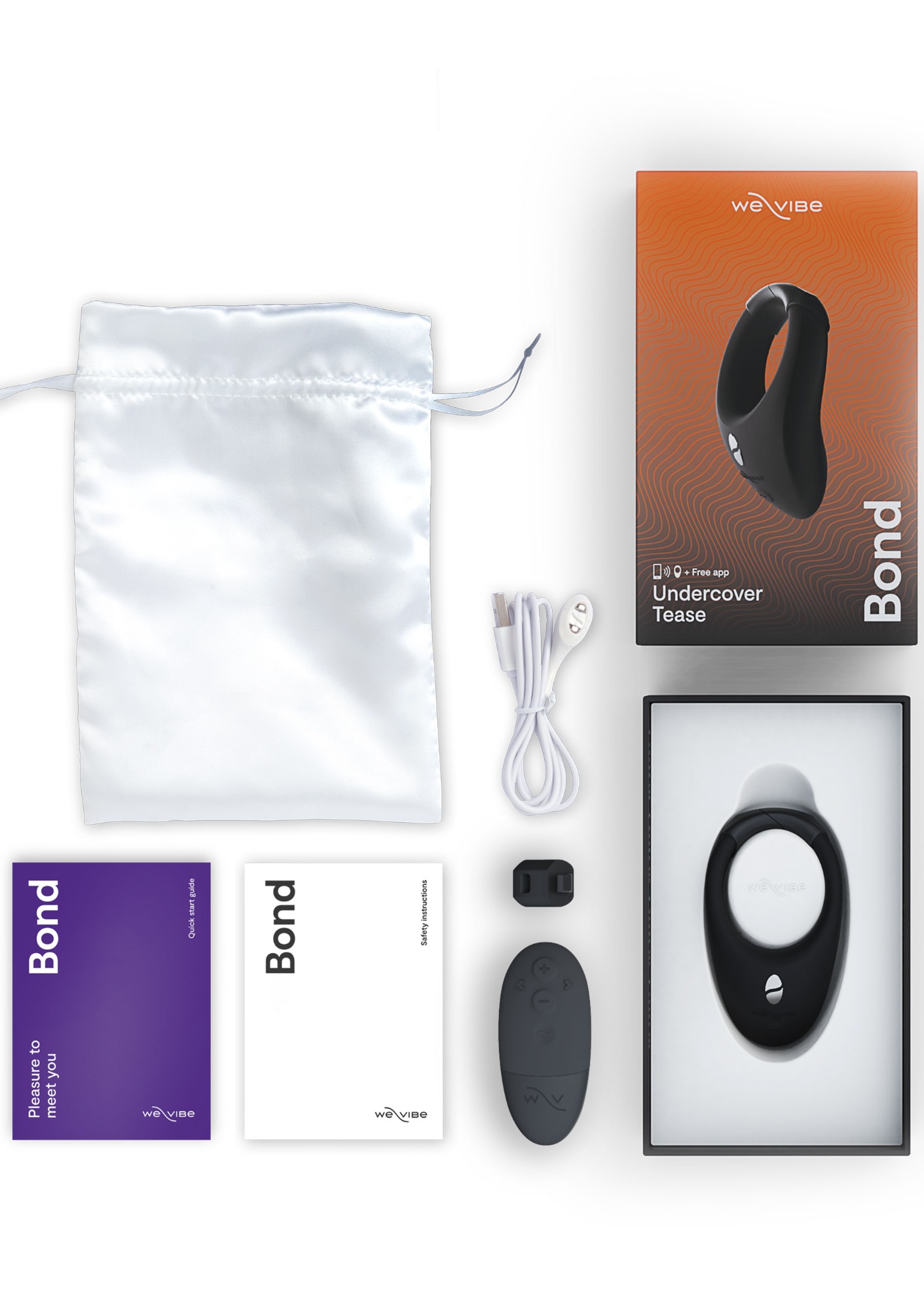 Inel Stimulator Wearable We-Vibe Bond Remote Free App Bluetooth, #4, Erotic24.ro