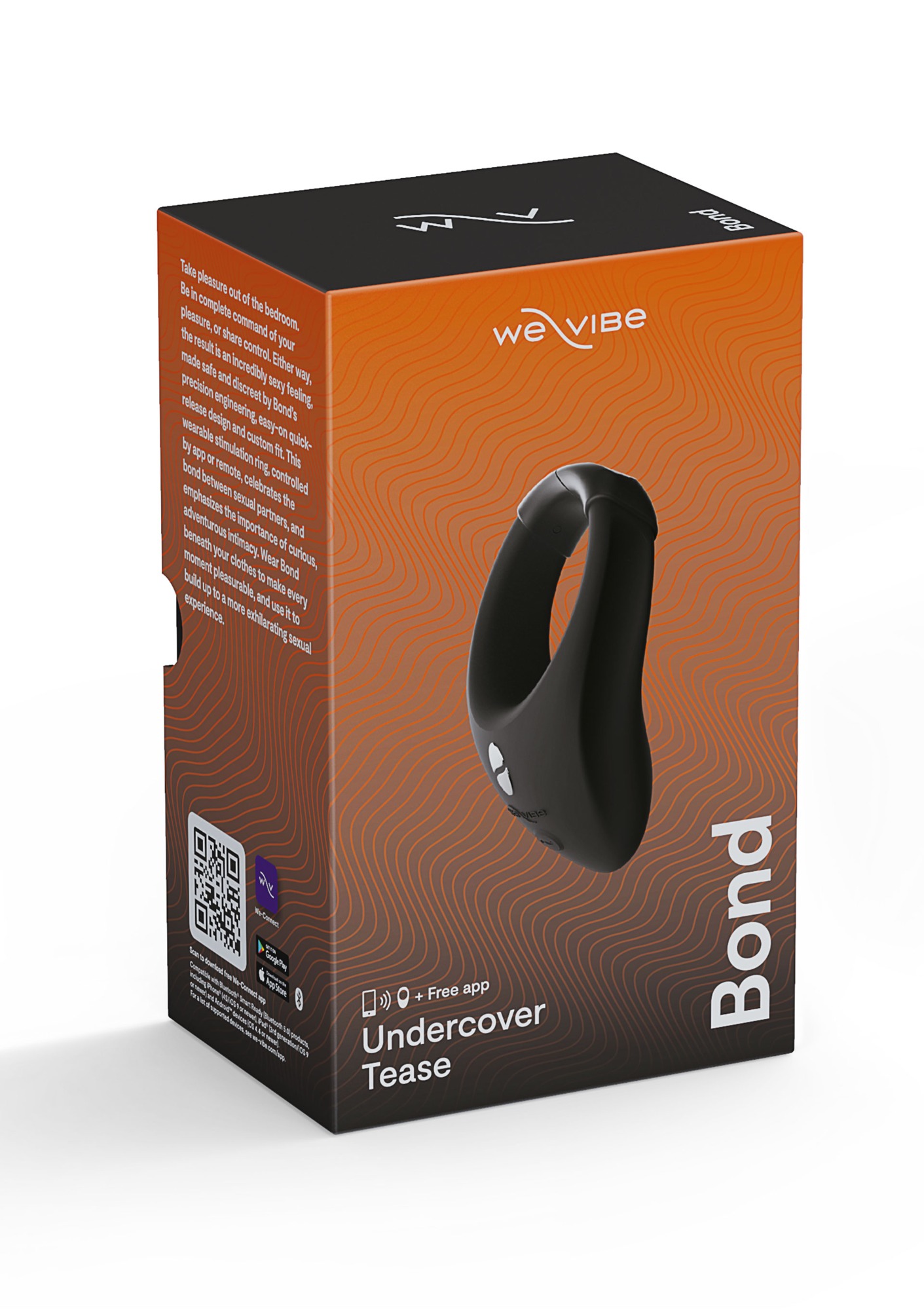 Inel Stimulator Wearable We-Vibe Bond Remote Free App Bluetooth, #2, Erotic24.ro