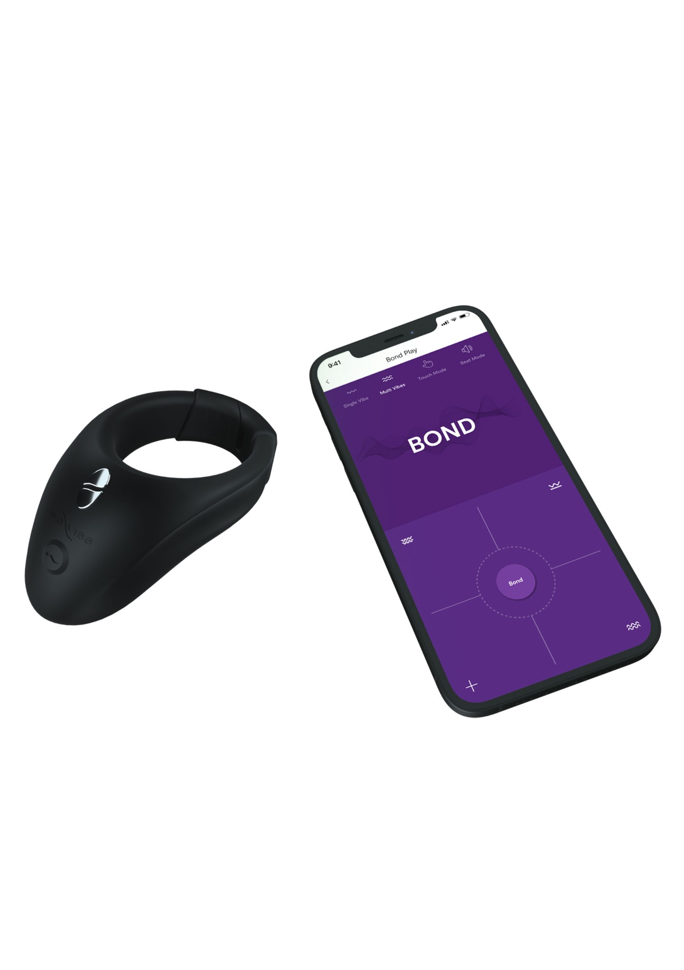 Inel Stimulator Wearable We-Vibe Bond Remote Free App Bluetooth, #8, Erotic24.ro