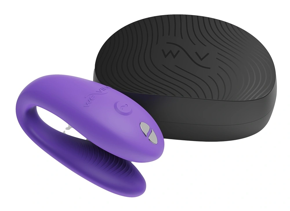 Stimulator Sync Go We-Vibe, Aplicatie Mobila, Control Bluetooth, Silicon, USB, Mov, #7, Erotic24.ro