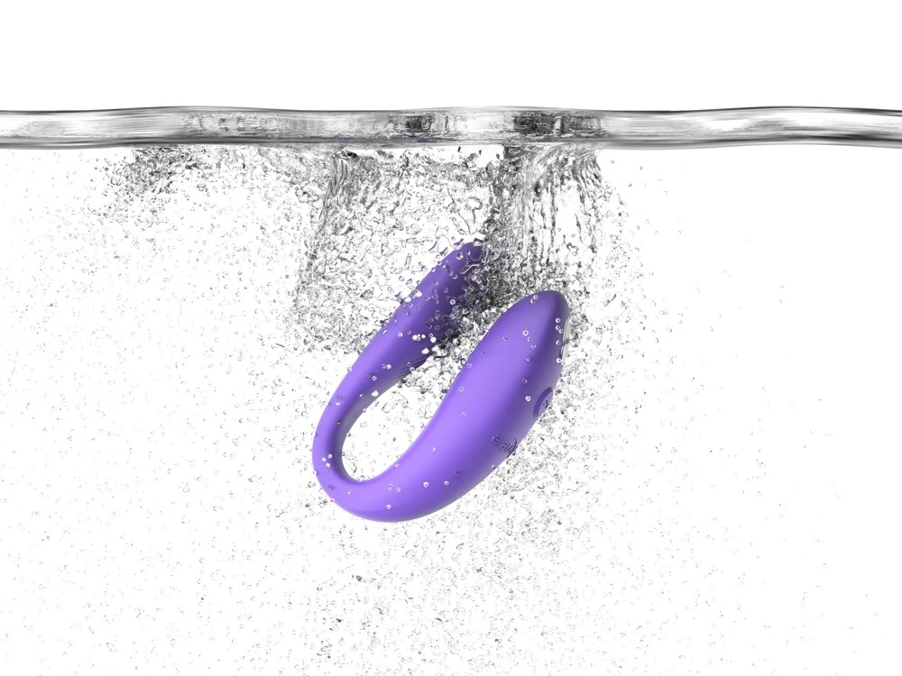 Stimulator Sync Go We-Vibe, Aplicatie Mobila, Control Bluetooth, Silicon, USB, Mov, #6, Erotic24.ro