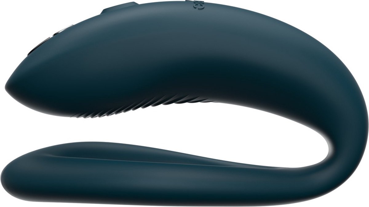 Vibrator Cuplu Sync O, Silicon, Telecomanda Wireless, Bluetooth, Free App, USB, IPX 7, Verde, Nr. 4, Erotic24.ro