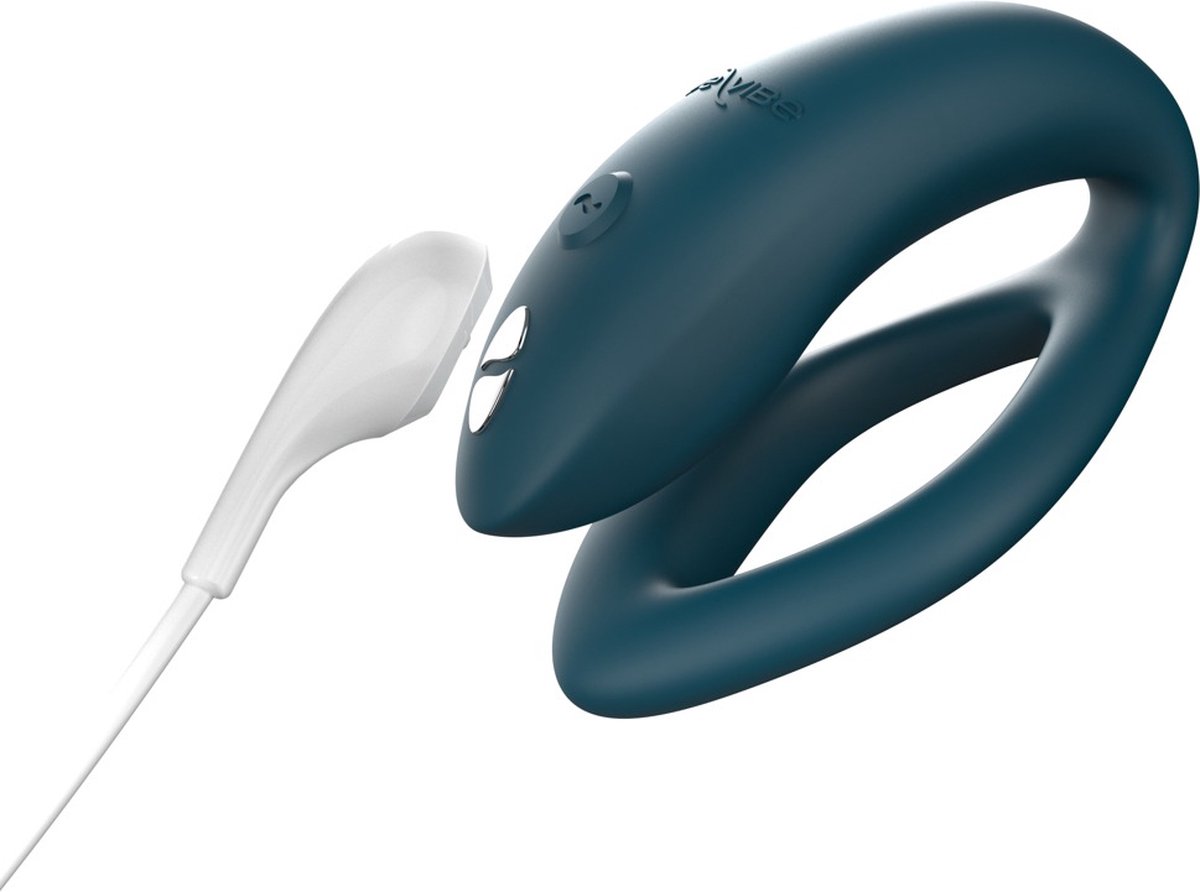 Vibrator Cuplu Sync O, Silicon, Telecomanda Wireless, Bluetooth, Free App, USB, IPX 7, Verde, Nr. 5, Erotic24.ro