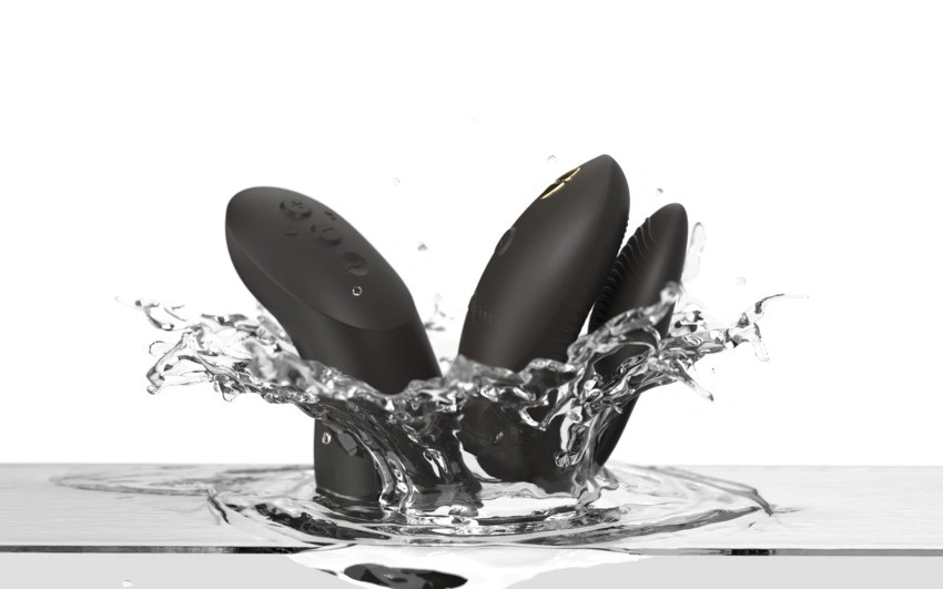 Vibrator pentru Cuplu Chorus Pro, We-Vibe App, Bluetooth Control, Satin Black, #10, Erotic24.ro