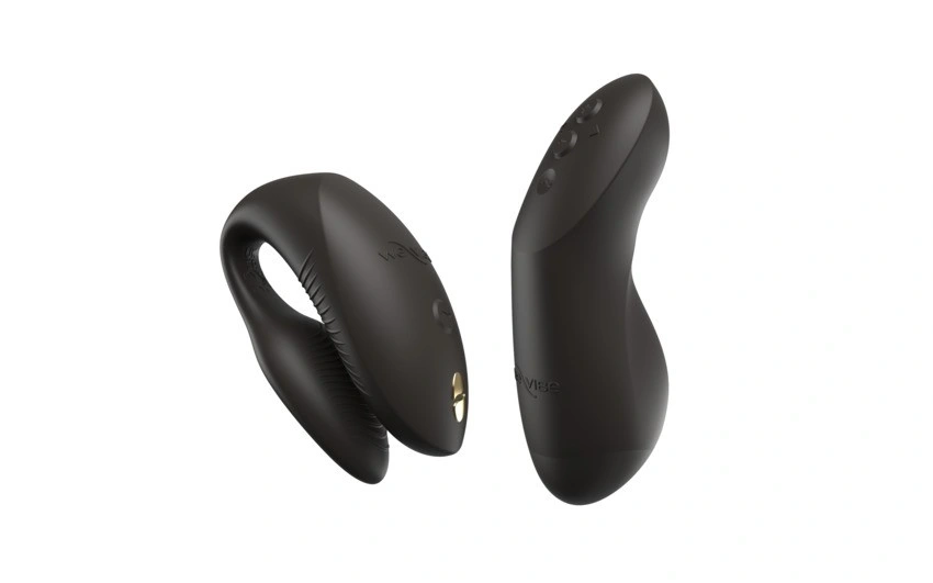 Vibrator pentru Cuplu Chorus Pro, We-Vibe App, Bluetooth Control, Satin Black, #3, Erotic24.ro