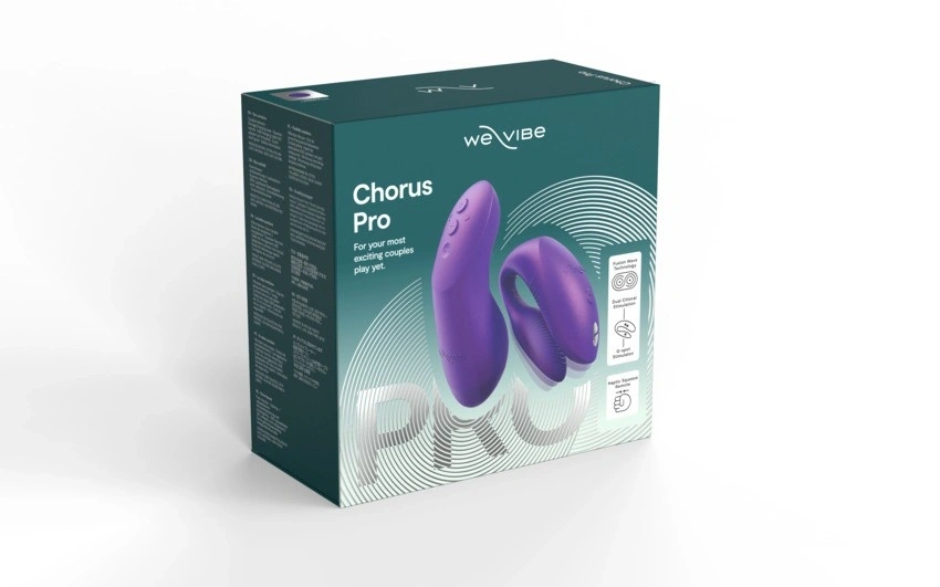 Vibrator pentru Cuplu Chorus Pro, We-Vibe App, Bluetooth Control, Cosmic Purple, #15, Erotic24.ro