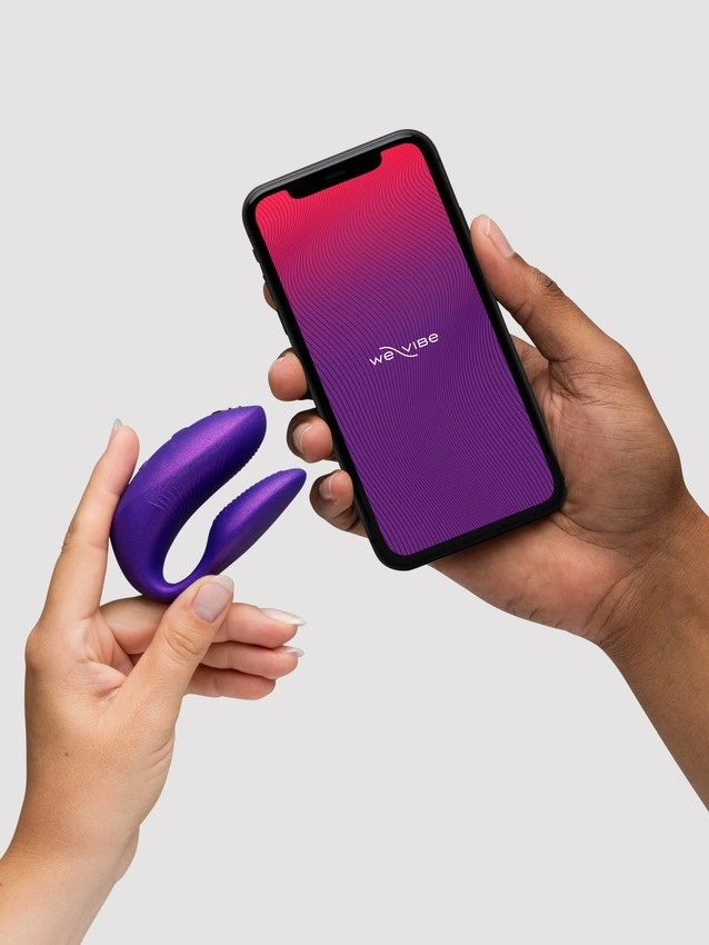 Vibrator pentru Cuplu Chorus Pro, We-Vibe App, Bluetooth Control, Cosmic Purple, #7, Erotic24.ro