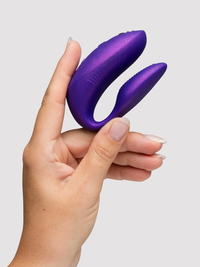 Vibrator pentru Cuplu Chorus Pro, We-Vibe App, Bluetooth Control, Cosmic Purple, #6, Erotic24.ro