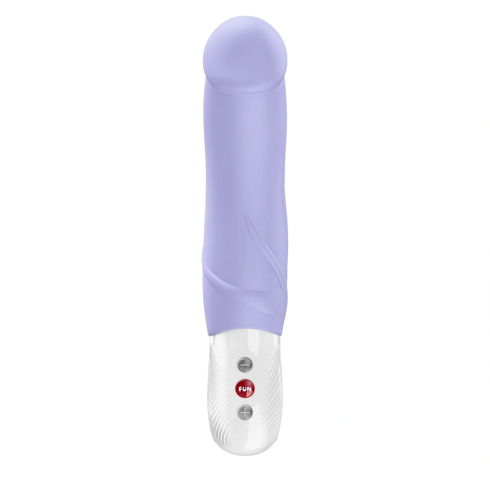 Vibrator Big Boss Fun Factory, 6 Moduri Vibratii, 6 Intensitati de Viteza, Silicon, USB, Mov, 23.5 cm, #2, Erotic24.ro