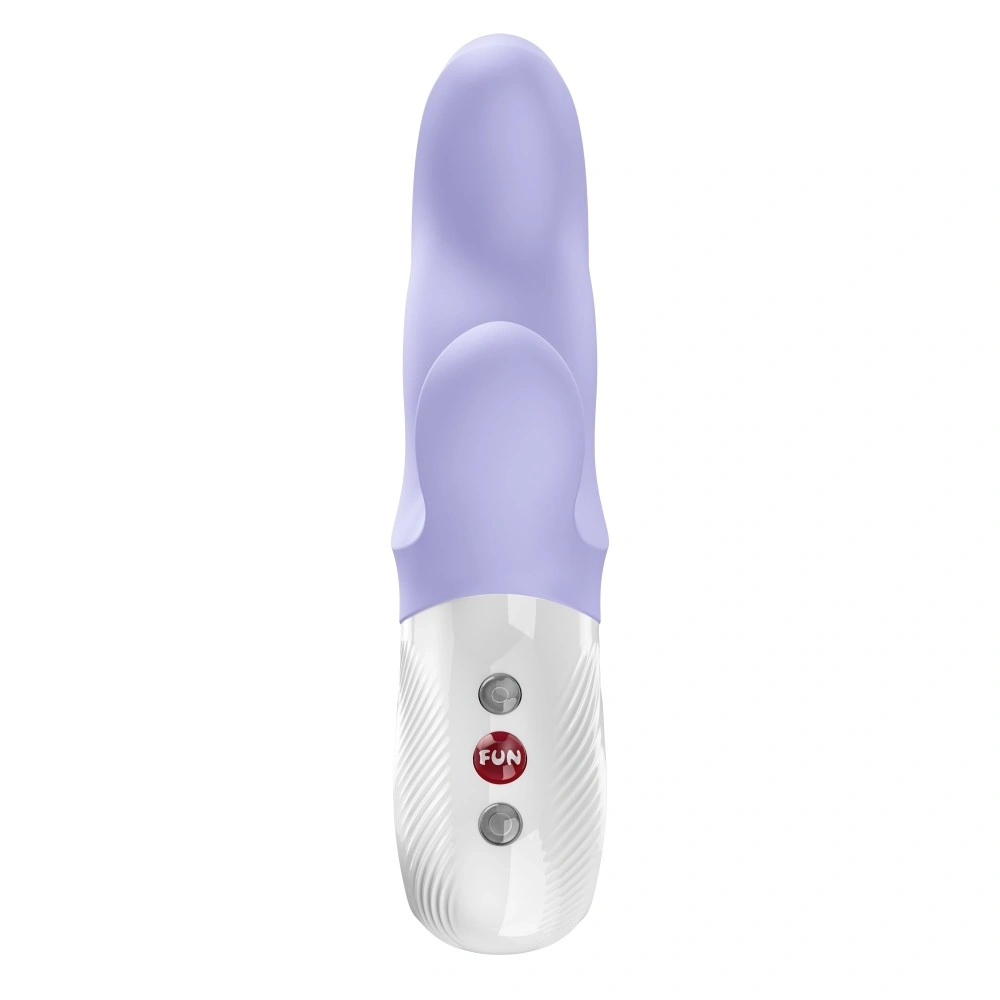 Vibrator Rabbit Miss Bi Fun Factory, 6 Moduri Vibratii, 6 Intensitati de Viteza, Silicon, USB, Mov, 17 cm, #2, Erotic24.ro